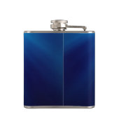 ロープ|の航海のなギフトを持つ白いいかり フラスク (裏面)