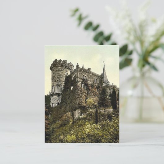 ローベルク、ヴィルヘルムスヘーエ、カッセル(旧カッセル)、ヘッセン=ナッサウ、ドイツの素晴らしい希少 ポストカード (スタンド正面)