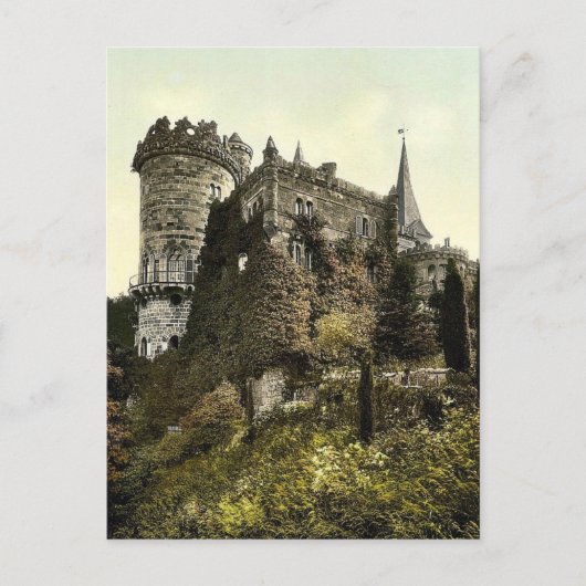 ローベルク、ヴィルヘルムスヘーエ、カッセル(旧カッセル)、ヘッセン=ナッサウ、ドイツの素晴らしい希少 ポストカード (正面)