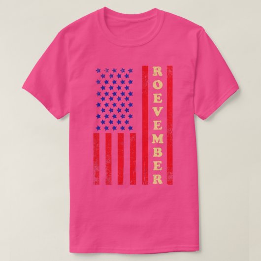 ローベンバーヴィンテージアメリカ国旗 Tシャツ (デザイン正面)