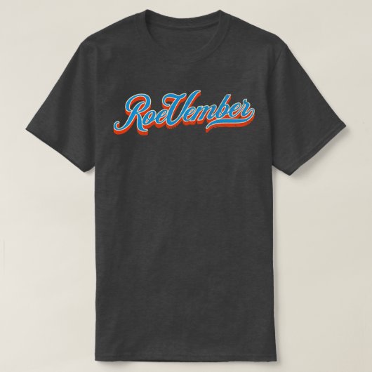 ローベンバーヴィンテージタイポグラフィ Tシャツ (デザイン正面)