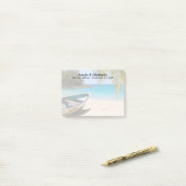 ローボートズの美しい熱帯結婚ビーチ ポストイット (デスク上)