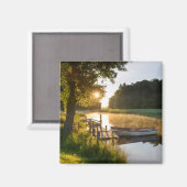 ローボートモーテッド湖 マグネット (正面/裏面)