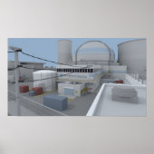 ローポリCSGOヌーク ポスター (正面)