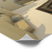 ローポリCSGOマップミラージュ ポスター (角)