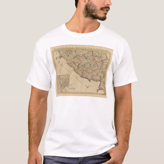 ローマおよびイタリア Tシャツ (正面)