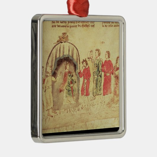 ローマからの王アーサーおよび彼の裁判所、 メタルオーナメント (右)