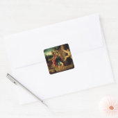 ローマからの聖ローチの追放 スクエアシール (封筒)