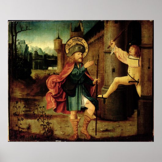 ローマからの聖ローチの追放 ポスター (正面)