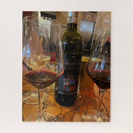 ローマで夜を明け、ワインを3つ!ジグソーパズル ジグソーパズル (縦)