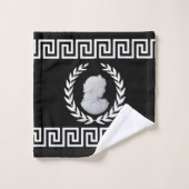 ローマとハドリお気に入りのアの無錫の神 バスタオルセット (ウォッシュタオル)