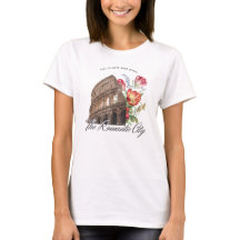 ローマに恋をした。コロシアムと花