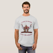 ローマに来られる! Tシャツ (正面フル)