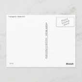 ローマのもう一つの路面電車 ポストカード (裏面)