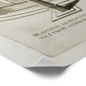 ローマのアウグストスの廟とその家族 ポスター (角)