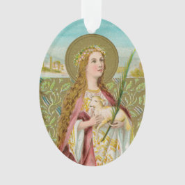 ローマのアグネス聖人 (BC 01) アクリル オーナメント