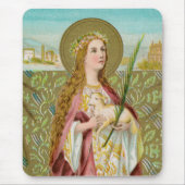 ローマのアグネス聖人 (BC 01) マウスパッド (正面)