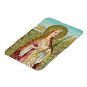 ローマのアグネス聖人 (BC 01) マグネット (左側)