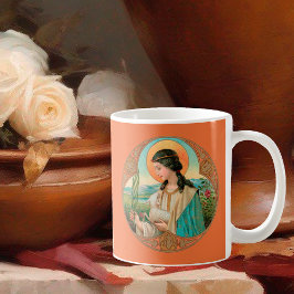 ローマのアグネス聖人(BK 006)マグカップ コーヒーマグカップ