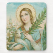 ローマのアグネス聖人 (MH 01) マウスパッド (正面)