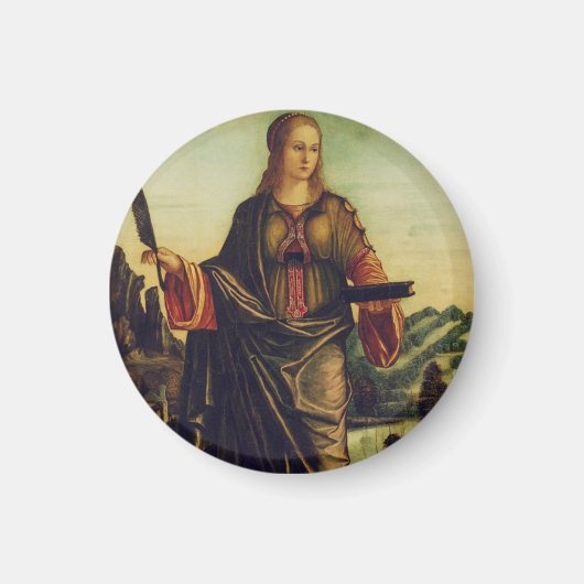 ローマのアナスタシア聖人のプレミアムアート マグネット (正面)