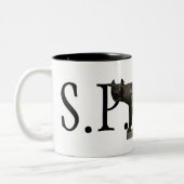 ローマのオオカミのマグ ツートーンマグカップ (左)