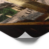 ローマのカストルと汚染寺院の遺跡 ポスター (角)