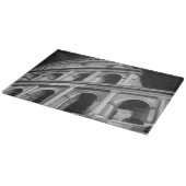 ローマのコロシアムと建築スケッチ カッティングボード (角)