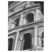 ローマのコロシアムと建築スケッチ クリップボード (裏面)