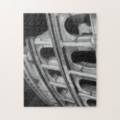 ローマのコロシアムと建築スケッチ ジグソーパズル (縦)