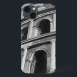 ローマのコロシアムと建築スケッチ iPhone 13ケース<br><div class="desc">ローマのコロシアムの写真で、アーチの建築スケッチが完成した。世界の新疑問に思七の一つ、建物のスタイルはまだデザインに影響モダンする。建築素晴らしや古代ローマの勉強を愛する人のための贈り物。</div>