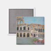 ローマのコロシアムの見解 マグネット (正面/裏面)