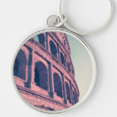 ローマのコロシアム。ローマ3段重の記念碑的な キーホルダー (正面)