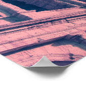 ローマのコロシアム。ローマ3段重の記念碑的な ポスター (角)