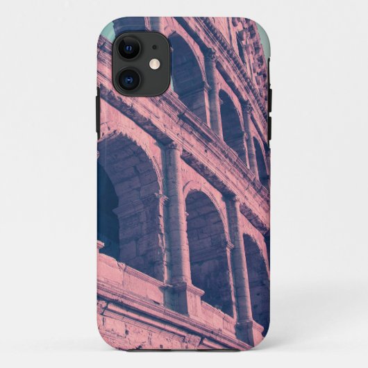ローマのコロシアム。ローマ3段重の記念碑的な Case-Mate iPhoneケース (裏面)