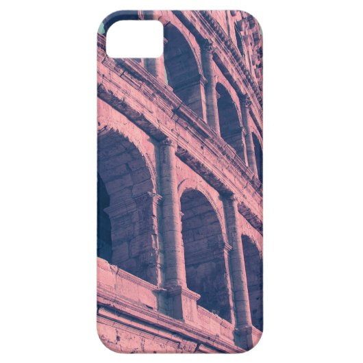 ローマのコロシアム。ローマ3段重の記念碑的な Case-Mate iPhoneケース (裏面)