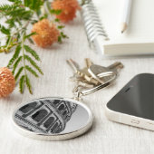 ローマのコロシアム。記念碑的なローマの円形劇場 キーホルダー (側面)