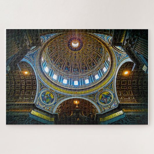 ローマのサンピエトロ大聖堂 ジグソーパズル (横)