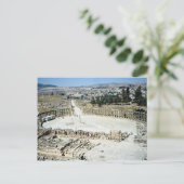 ローマのジェラの都市ゼウス寺院のオーバルフォーラム ポストカード (スタンド正面)