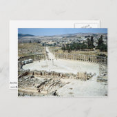 ローマのジェラの都市ゼウス寺院のオーバルフォーラム ポストカード (正面/裏面)