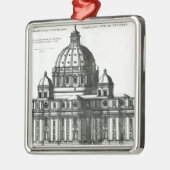 ローマのセントピーターのバシリカ会堂の外面 メタルオーナメント (左)