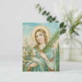 ローマのセント・アグネス(MH01)はがき ポストカード (スタンド正面)