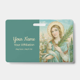 ローマのセント・アグネス(MH01) バッジ