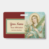 ローマのセント・アグネス(MH01) バッジ (Back)