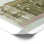 ローマのセント・ペテロの縦断面 ポスター (角)