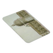 ローマのセント・ペテロの縦断面 マグネット (右側)