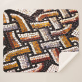 ローマのタイルモザイク シェルパブランケット (正面(横))