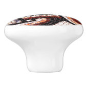 ローマのタイルモザイク セラミックノブ (側面)