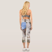 ローマのトレビの泉#4 #travel #wall #art カプリレギンス (裏面)