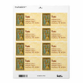 ローマのネオ・ゴシック様式の聖セシリア(BNG 02) ラベル (フルシート)